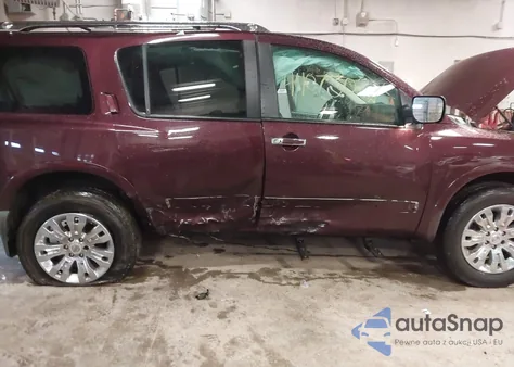 2015 Nissan Armada Platinum z USA, uszkodzony, nr VIN 5N1BA0NE9FN621710
